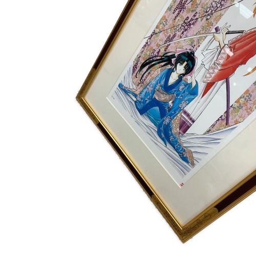 キャラクターグッズ 4/50 るろうに剣心 和月伸宏 直筆サイン入り複製原画