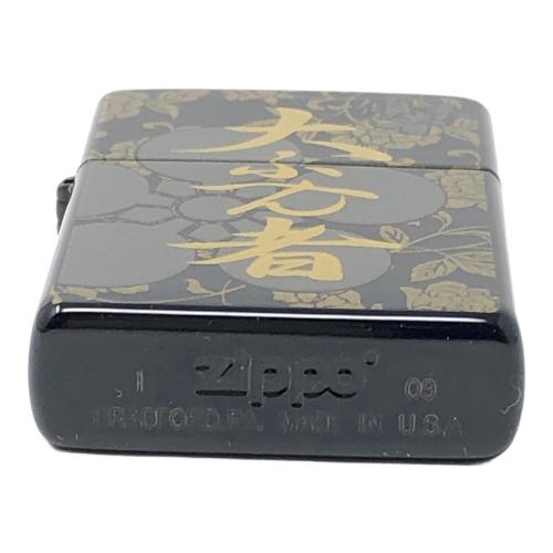 ZIPPO (ジッポ) 花の慶次 大ふへん者 2009年製 9月 USA製 オイルライター