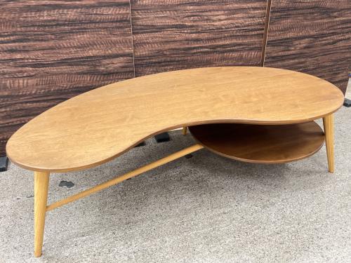 柏木工 (カシワモッコウ) CT67LKリビングテーブル ブラウン