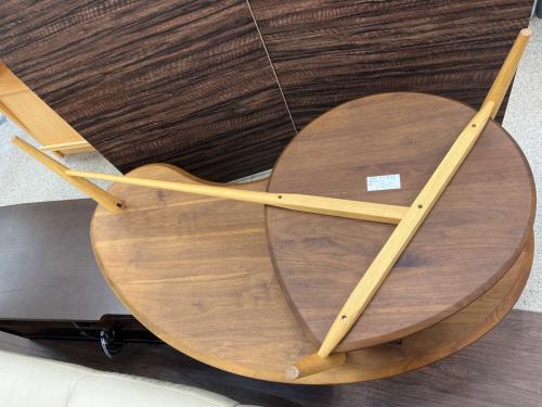 柏木工 (カシワモッコウ) CT67LKリビングテーブル ブラウン