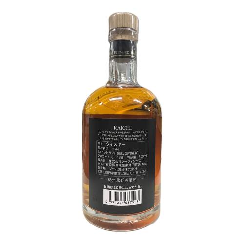 SEAWINGS（シーウィングス） ウイスキー 海知 JAPAN MADE BLENDED MALT WHISKY 水楢樽熟成