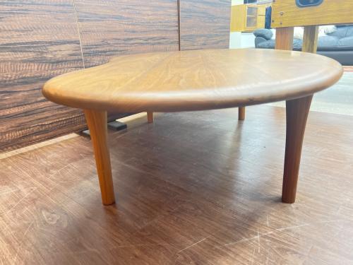 飛騨産業 （ヒダサンギョウ）HIDA （ヒダ）豆型リビングテーブル  SR118H