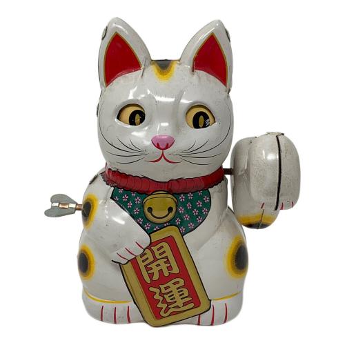 BILLIKEN CLUB ビリケン商会 ブリキのまねき猫 まねき猫（白猫）