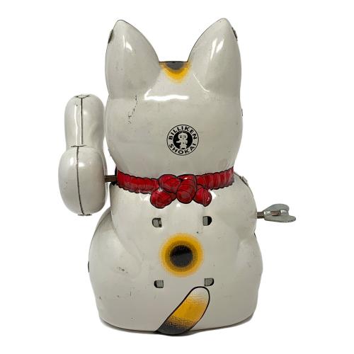 BILLIKEN CLUB ビリケン商会 ブリキのまねき猫 まねき猫（白猫）