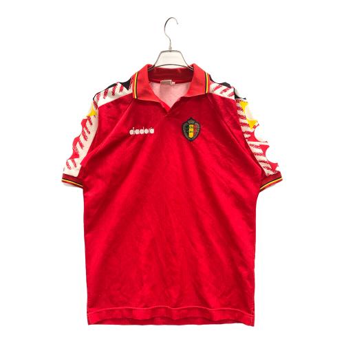 DIADORA (ディアドラ) サッカーユニフォーム メンズ レッド URBSFA KBVB