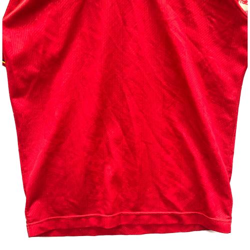 DIADORA (ディアドラ) サッカーユニフォーム メンズ レッド URBSFA KBVB