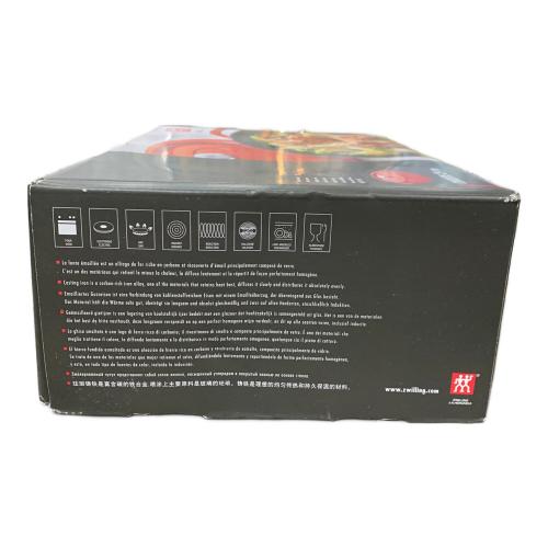 ZWILLING (ツヴィリング) 両手鍋 ホーロー ココット29cm/4.7L レッド 40209-290