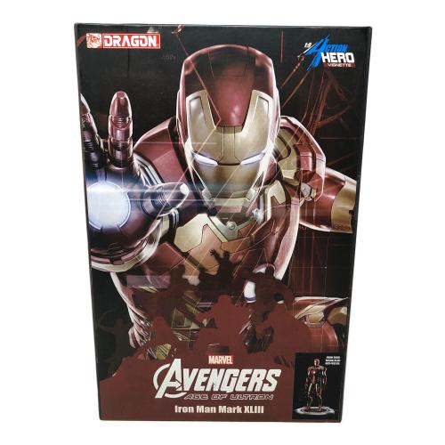 DRAGON (ドラゴン) 1/9 アベンジャーズ エイジ・オブ・ウルトロン アイアンマン Mk.43 スタンディングver. (塗装済キット) フィギュア ACTION HERO VIGNETTE MARVEL AVENGERS AGE