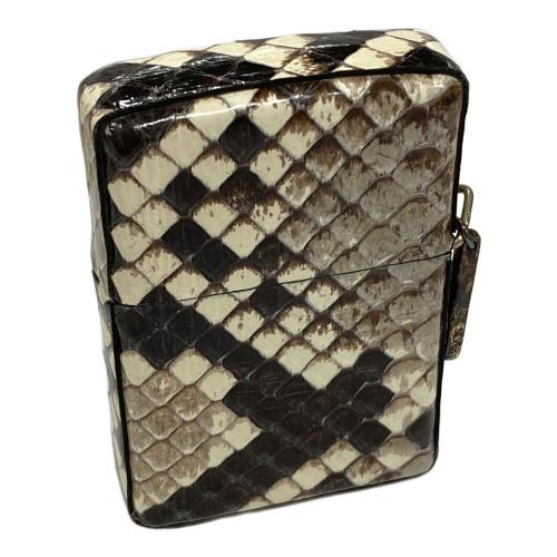 ZIPPO (ジッポ) オイルライター WINS HOUSE（ウインズハウス） パイソン 2002年8月製