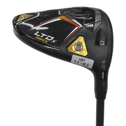 COBRA (コブラ) ドライバー LTD X MAX（マックス） フレックス【S】 ロフト角【9°】 TOUR AD RAD SPEED（ツアーエーディーラッドスピード）