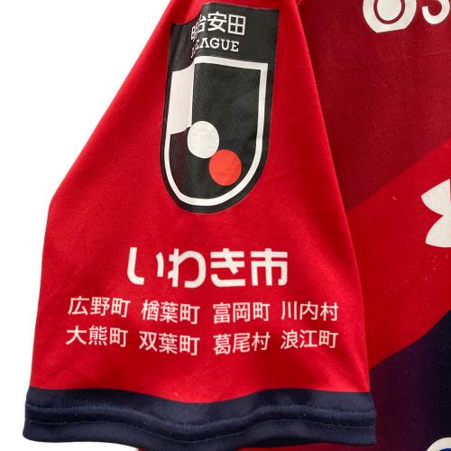 UNDER ARMOUR (アンダーアーマー) サッカーユニフォーム SIZE MD レッド いわきFC 加瀬 直輝 15