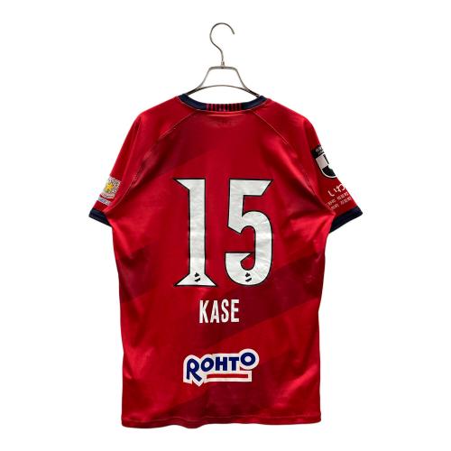 UNDER ARMOUR (アンダーアーマー) サッカーユニフォーム SIZE MD レッド いわきFC 加瀬 直輝 15