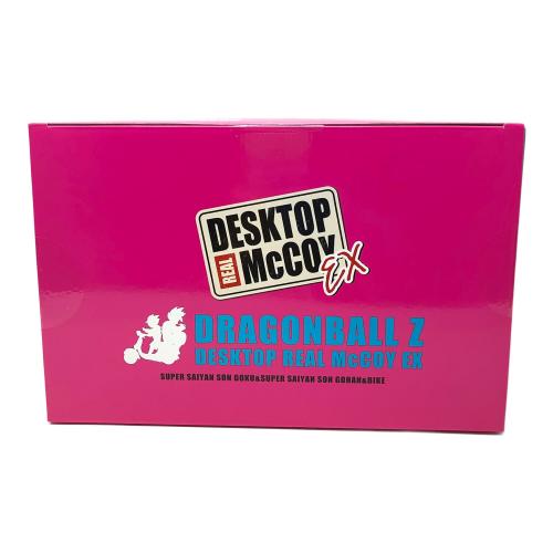 Megahouse(メガハウス) ドラゴンボールZ スーパーサイヤ人孫悟空＆スーパーサイヤ人孫悟飯＆バイク フィギュア ドラゴンボール デスクトップリアルマッコイEX