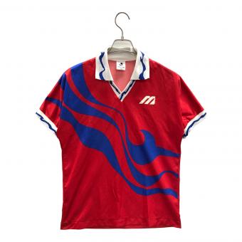 MIZUNO (ミズノ) サッカーユニフォーム 鹿島アントラーズ Jリーグ初期鹿島アントラーズ Jリーグ初期 メンズ SIZE M レッド×ブルー