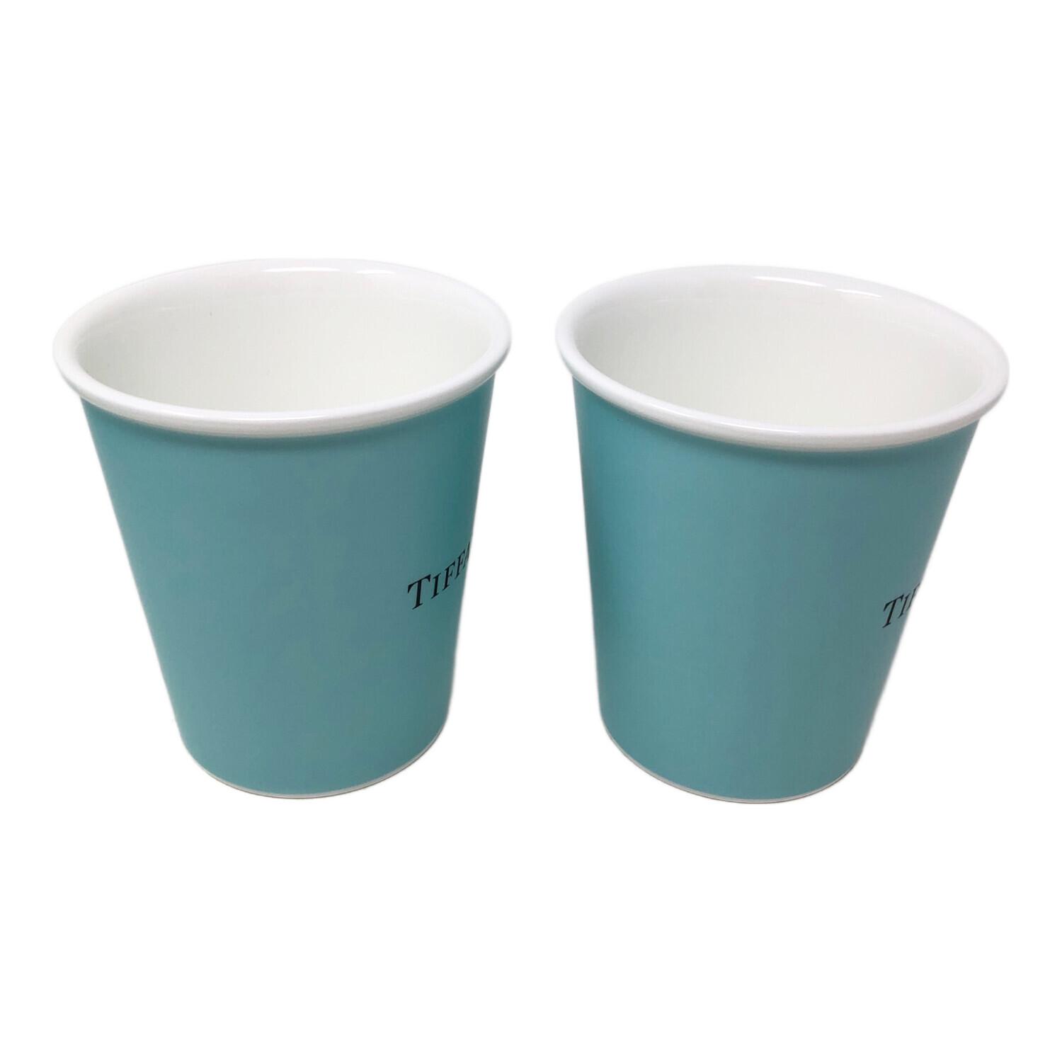 TIFFANY & Co. (ティファニー) ペーパーカップ 2Pセット BONE CHINA