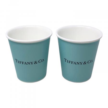 TIFFANY & Co. (ティファニー) ペーパーカップ 2Pセット BONE CHINA TIFFANY & Co. (ティファニー) ペーパーカップ 2Pセット BONE CHINA