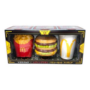 McDonald's (マクドナルド)  バリューセット フィギュア エヴァンゲリオン新劇場版 ビッグマック初号機 マックフライポテト弐号機 マックシェイク零号機