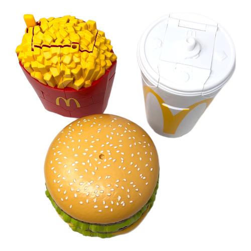 McDonald's (マクドナルド)  バリューセット フィギュア エヴァンゲリオン新劇場版 ビッグマック初号機 マックフライポテト弐号機 マックシェイク零号機