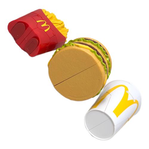 McDonald's (マクドナルド)  バリューセット フィギュア エヴァンゲリオン新劇場版 ビッグマック初号機 マックフライポテト弐号機 マックシェイク零号機