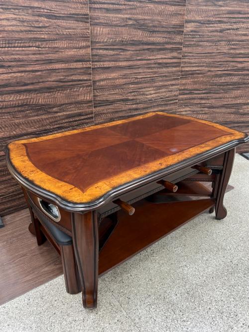 WELL UNIVERSAL (ウェル ユニバーサル) テーブルサッカー　ブラウン  スツール２個