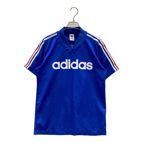 adidas (アディダス) ゲームシャツ SIZE M-L ブルー デサント期 ASR-6158