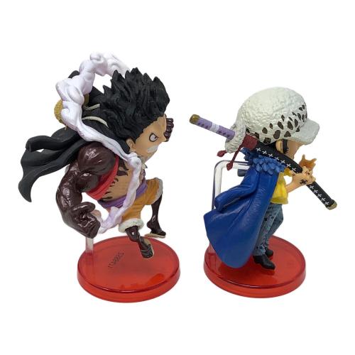 BANPRESTO(バンプレスト) 週刊少年ジャンプ ワールドコレクタブルフィギュア -ONE PIECE- モンキー・D・ルフィ&トラファルガー・ロー＆ユースタス・“キャプテン”キッド WCF ワーコレ
