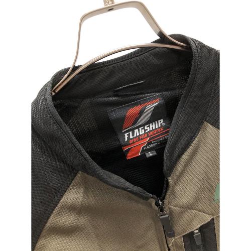 FLAGSHIP (フラッグシップ) カルフォードジャケット FJ-S209 SIZE L ブラック×カーキ