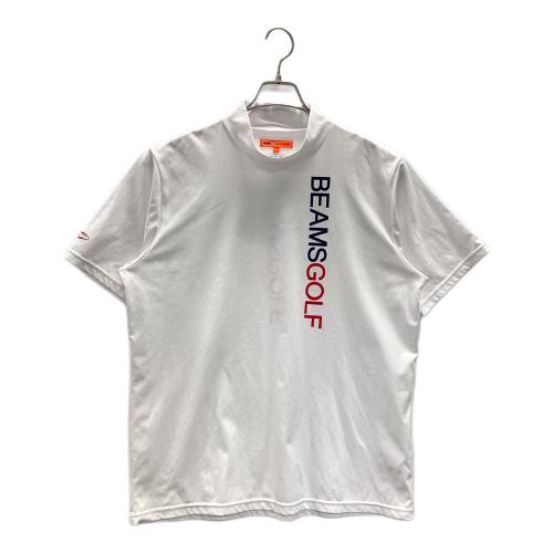 BEAMS GOLF (ビームスゴルフ) ゴルフウェアTシャツ メンズ SIZE L ホワイト 82-03-0062-803