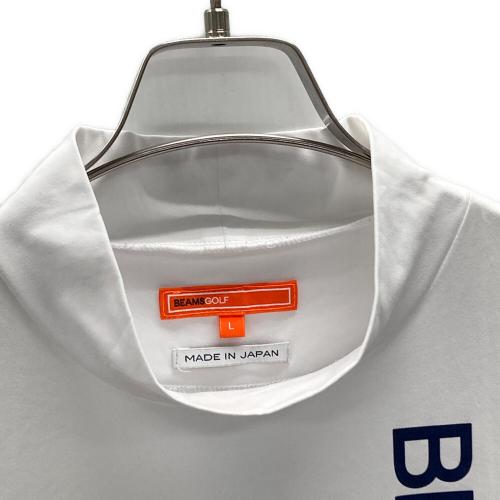 BEAMS GOLF (ビームスゴルフ) ゴルフウェアTシャツ メンズ SIZE L ホワイト 82-03-0062-803