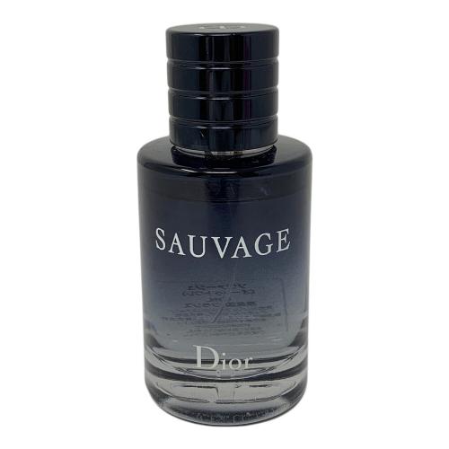 Christian Dior (クリスチャン ディオール) オードトワレ SAUVAGE　ソヴァージュ 60ml 残量80%-99%