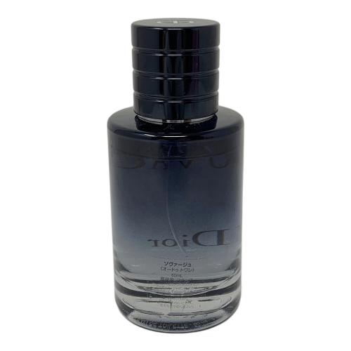 Christian Dior (クリスチャン ディオール) オードトワレ SAUVAGE　ソヴァージュ 60ml 残量80%-99%