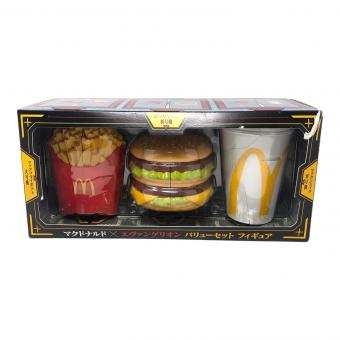 McDonald's (マクドナルド)  バリューセット フィギュア エヴァンゲリオン新劇場版 ビッグマック初号機 マックフライポテト弐号機 マックシェイク零号機