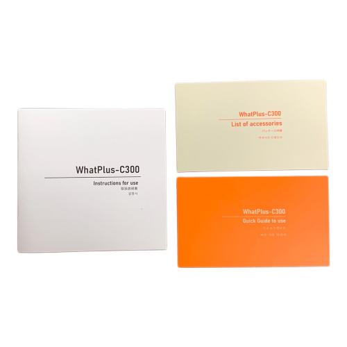 WhatPlus（ワットプラス） CDプレーヤー C300