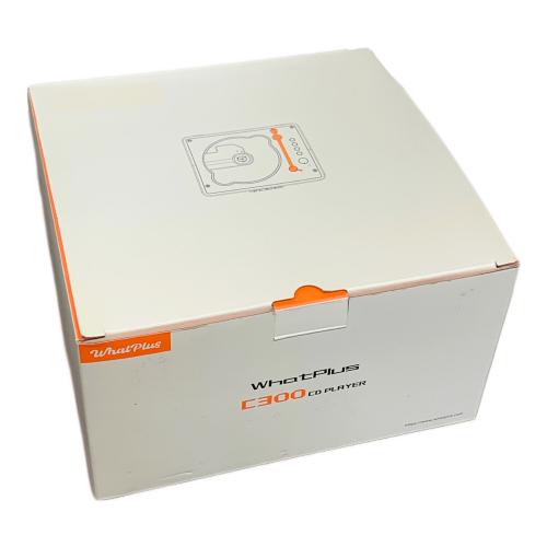 WhatPlus（ワットプラス） CDプレーヤー C300