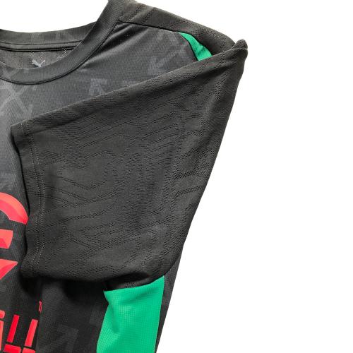 PUMA (プーマ) サッカーユニフォーム メンズ SIZE XXL ブラック 24-25 ACミラン×Off-White 4th プレマッチ ジャージー OFFWHITE(オフホワイト)