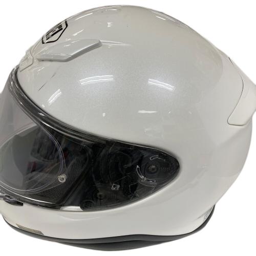 SHOEI (ショウエイ) フルフェイスヘルメット Z-7 ルミナスホワイト SIZE XL 042235-6LD2 2015年製 PSCマーク(バイク用ヘルメット)有