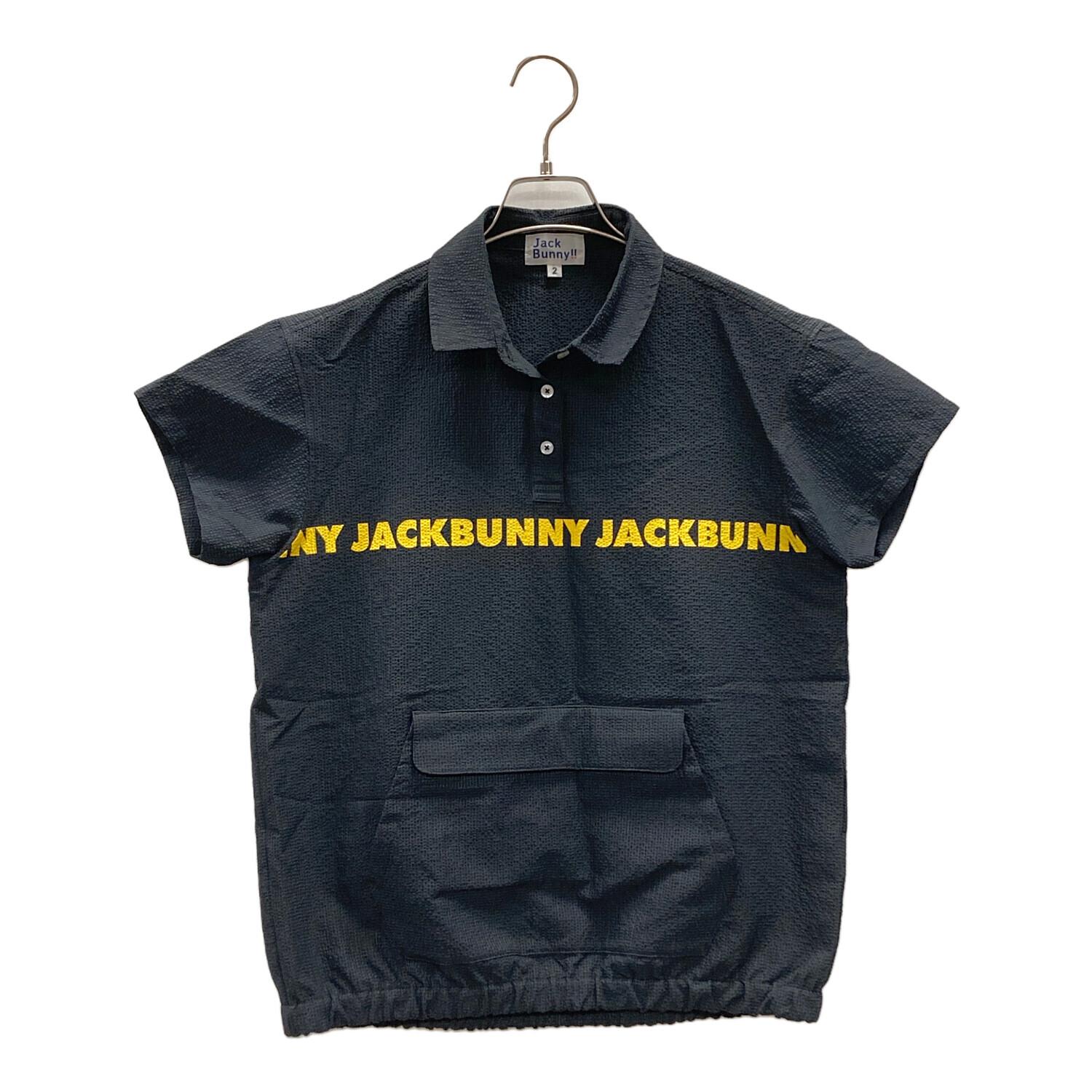 Jack Bunny!! ジャックバニー ポロシャツ　ゴルフウェア　サイズ6 JACK BUNNY (ジャックバニー) ゴルフウェア(ポロシャツ) レディース