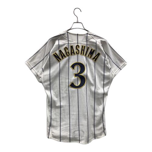 MIZUNO (ミズノ) 応援グッズ アテネオリンピック 侍ジャパン 長嶋茂雄 ユニフォーム 52MW-33381 Lサイズ ホワイト×ネイビー