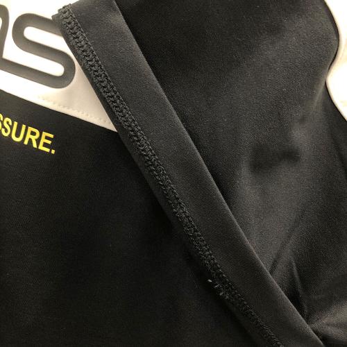 SKINS (スキンズ) ゴルフウェア ポロシャツ 184-21345-019 M ホワイト×ブラック