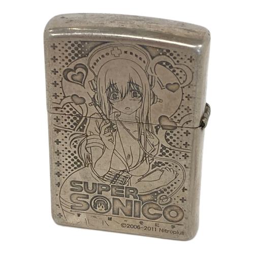 ZIPPO（ジッポー） オイルライター SUPER SONICO（スーパーそに子） 2011年10月製 USA製