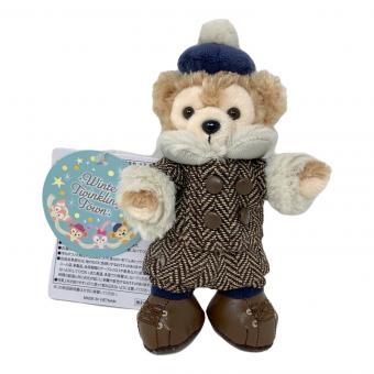 duffy and friends(ダッフィー＆フレンズ） ぬいぐるみバッジ ダッフィー ウィンター・トゥインクリング・タウン