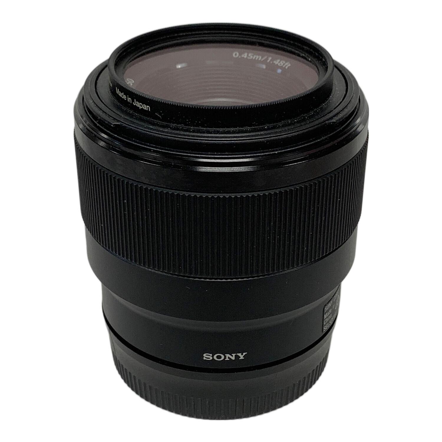 SONY (ソニー) レンズ SEL50F18F FE 1.8/50 0.45m/1.48ft｜トレファク