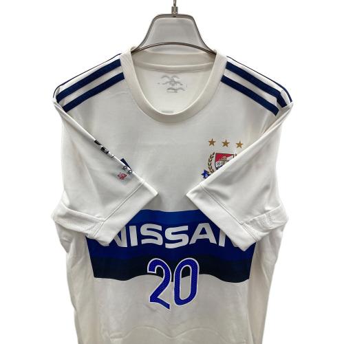 adidas (アディダス) サッカーユニフォーム 横浜FM アウェイ ネームナンバー有 メンズ ホワイト