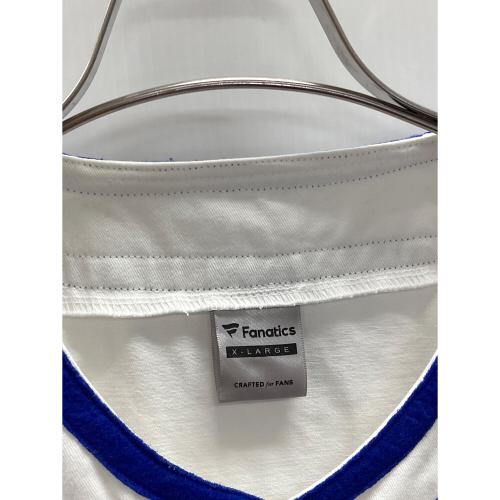 Fanatics (ファナティクス) ベースボールシャツ メンズ SIZE XL ホワイト×ブルー LA Dodgers