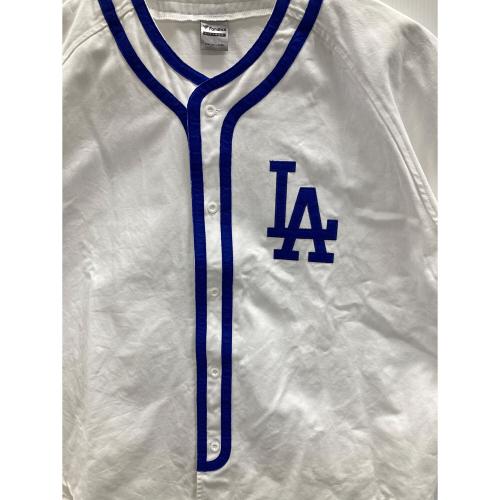 Fanatics (ファナティクス) ベースボールシャツ メンズ SIZE XL ホワイト×ブルー LA Dodgers