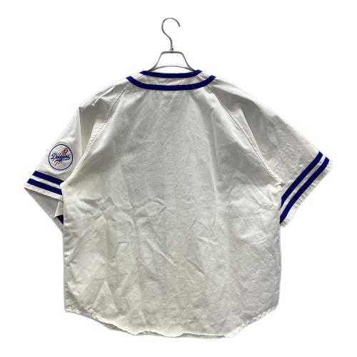 Fanatics (ファナティクス) ベースボールシャツ メンズ SIZE XL ホワイト×ブルー LA Dodgers