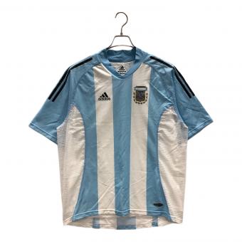 adidas (アディダス) サッカーユニフォーム 2002ワールドカップ アルゼンチン代表 SIZE 2XO ブルー×ホワイト
