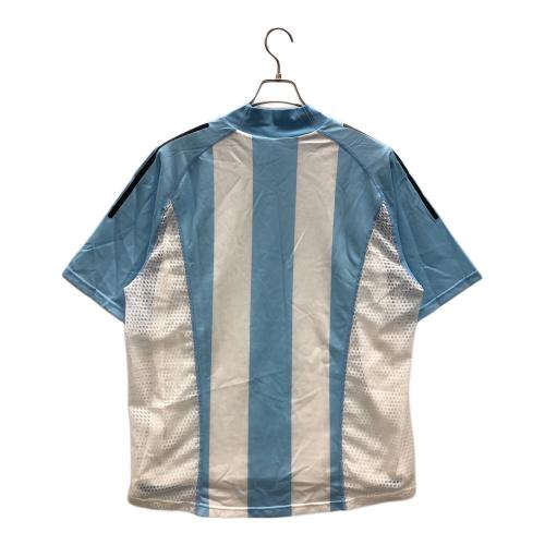 adidas (アディダス) サッカーユニフォーム 2002ワールドカップ アルゼンチン代表 SIZE 2XO ブルー×ホワイト