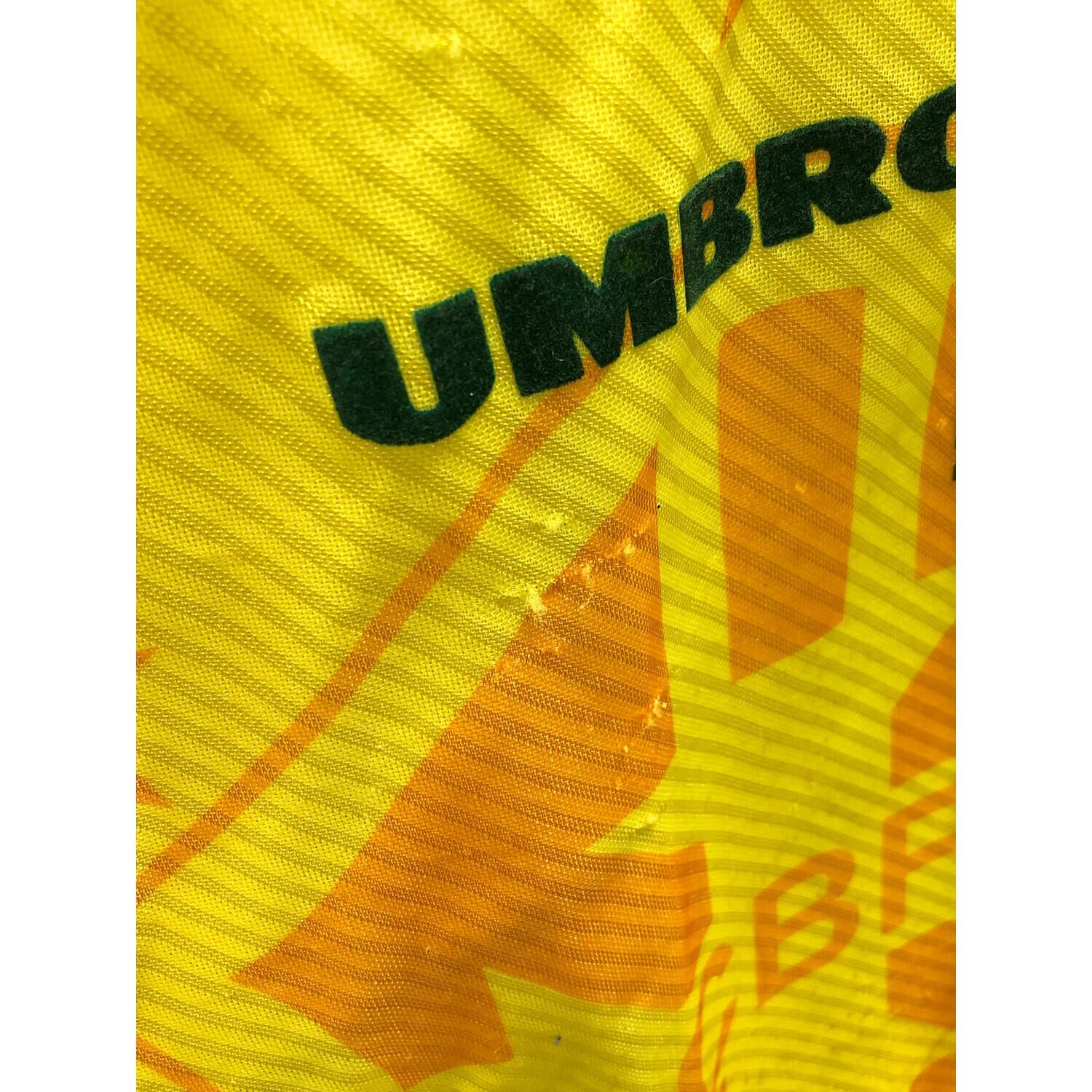 ヴィラジョンガUMBRO ブラジル代表 DUNGA 8番 Mサイズ UMBRO (アンブロ) サッカーユニフォーム ブラジル代表 SIZE M