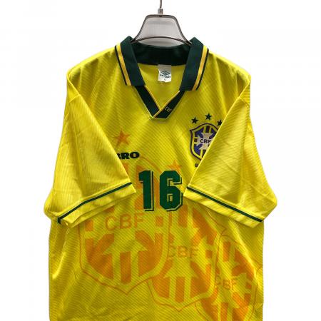 ブラジル代表 ユニフォーム 四つ星 イエロー　９５年　アンブロ製 UMBRO (アンブロ) サッカーユニフォーム ブラジル代表 SIZE M イエロー